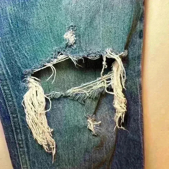 Abercrombie & Fitch The 90s Straight Ultra Rise Women’s Size 12 Short - Picture 5 of 13